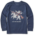 Kids Can You Imagine? Long Sleeve Crusher Tee product image 1