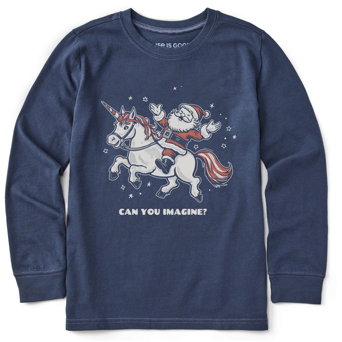 Kids Can You Imagine? Long Sleeve Crusher Tee product image 1