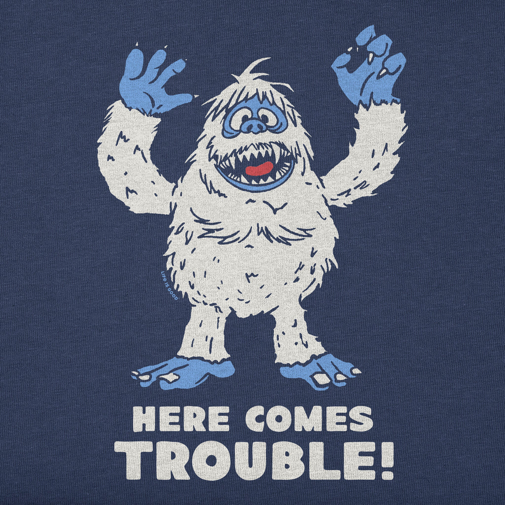 Kids Bumble Here Comes Trouble Short Sleeve Crusher Tee product image 2