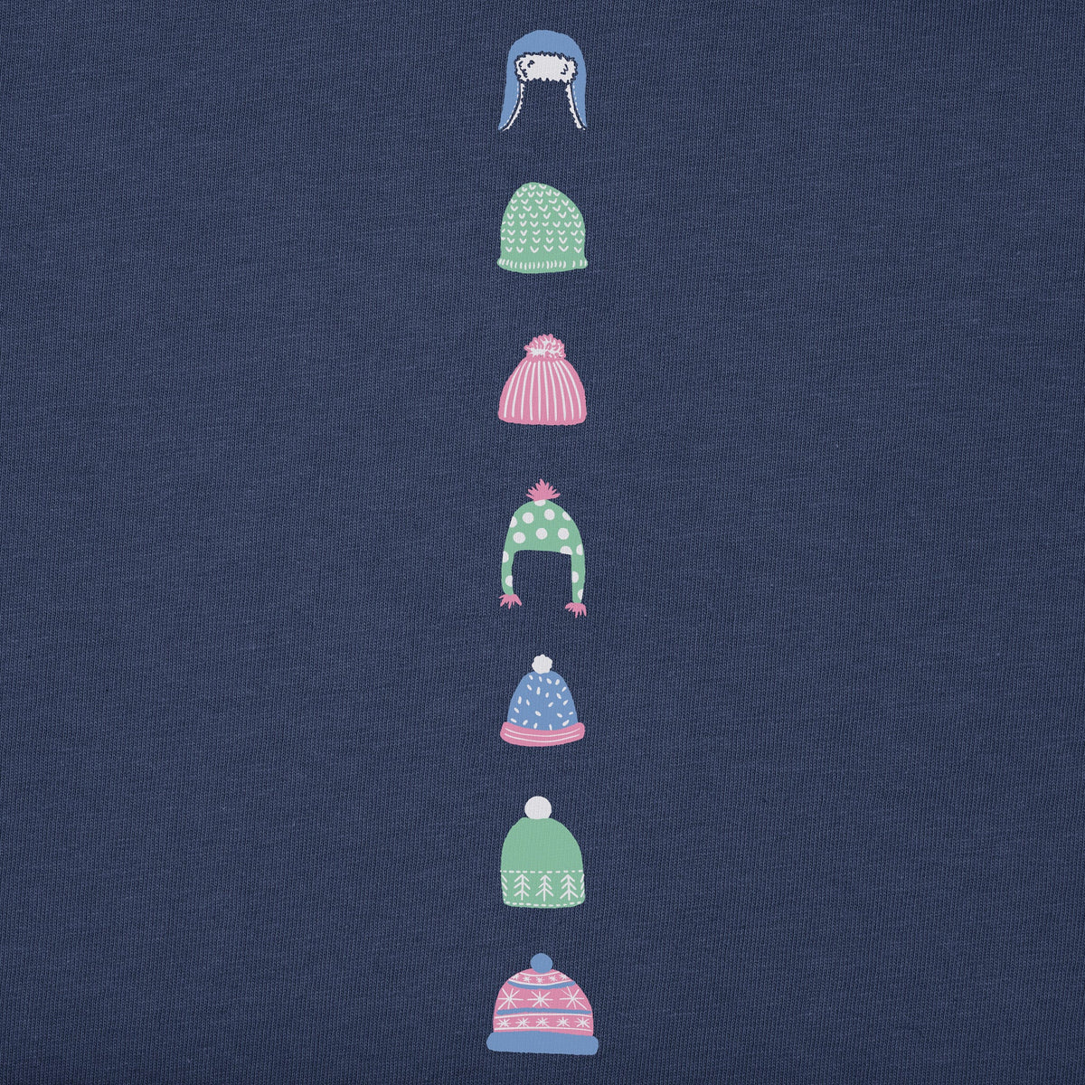 Kids Cool Beanie Hats Long Sleeve Crusher Tee