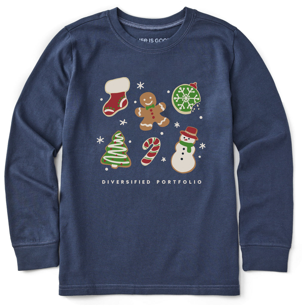 Kids Diversified Portfolio Xmas Cookies Long Sleeve Crusher product image 1