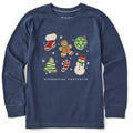 Kids Diversified Portfolio Xmas Cookies Long Sleeve Crusher product image 1