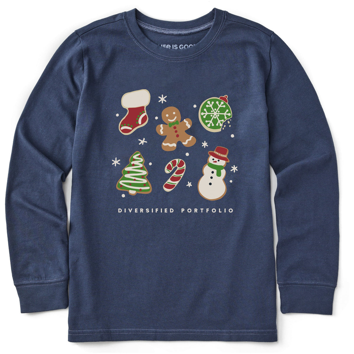 Kids Diversified Portfolio Xmas Cookies Long Sleeve Crusher product image 1