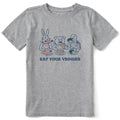 Kids Eat Your Veggies Animals Short Sleeve Crusher Tee product image 1