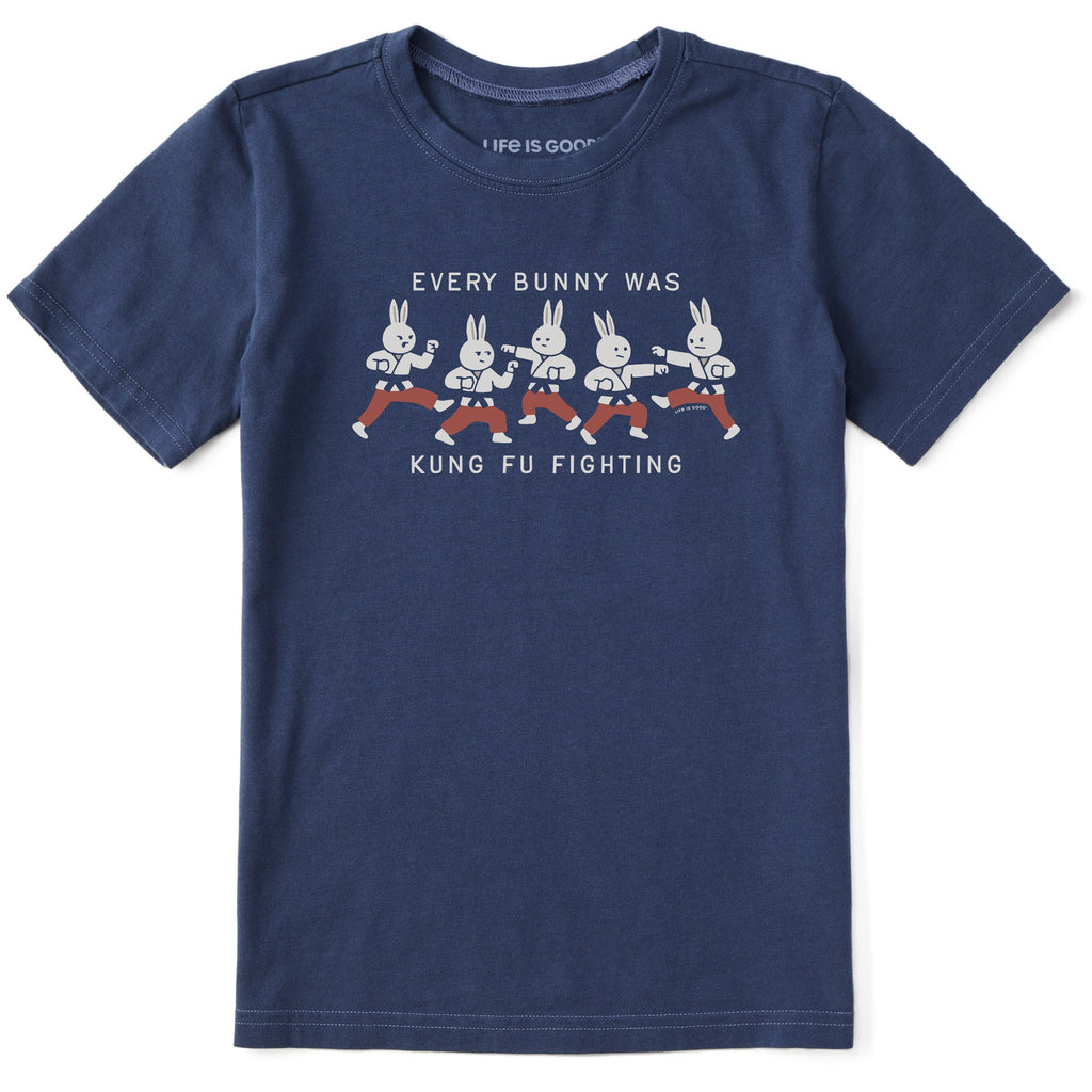 Kids Every Kung Fu Bunny Short Sleeve Crusher Tee product image 1