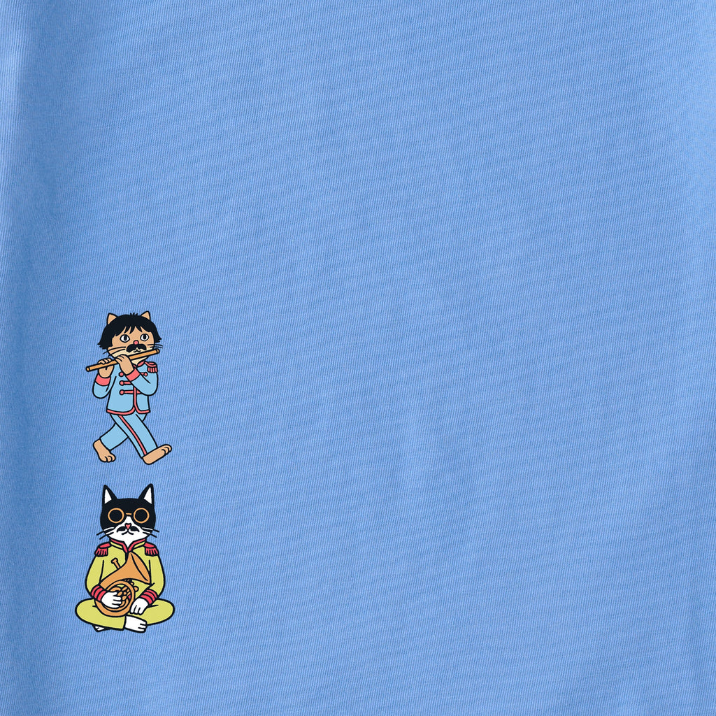 Kids Come Together Right Meow Cats Short Sleeve Crusher Tee product image 4