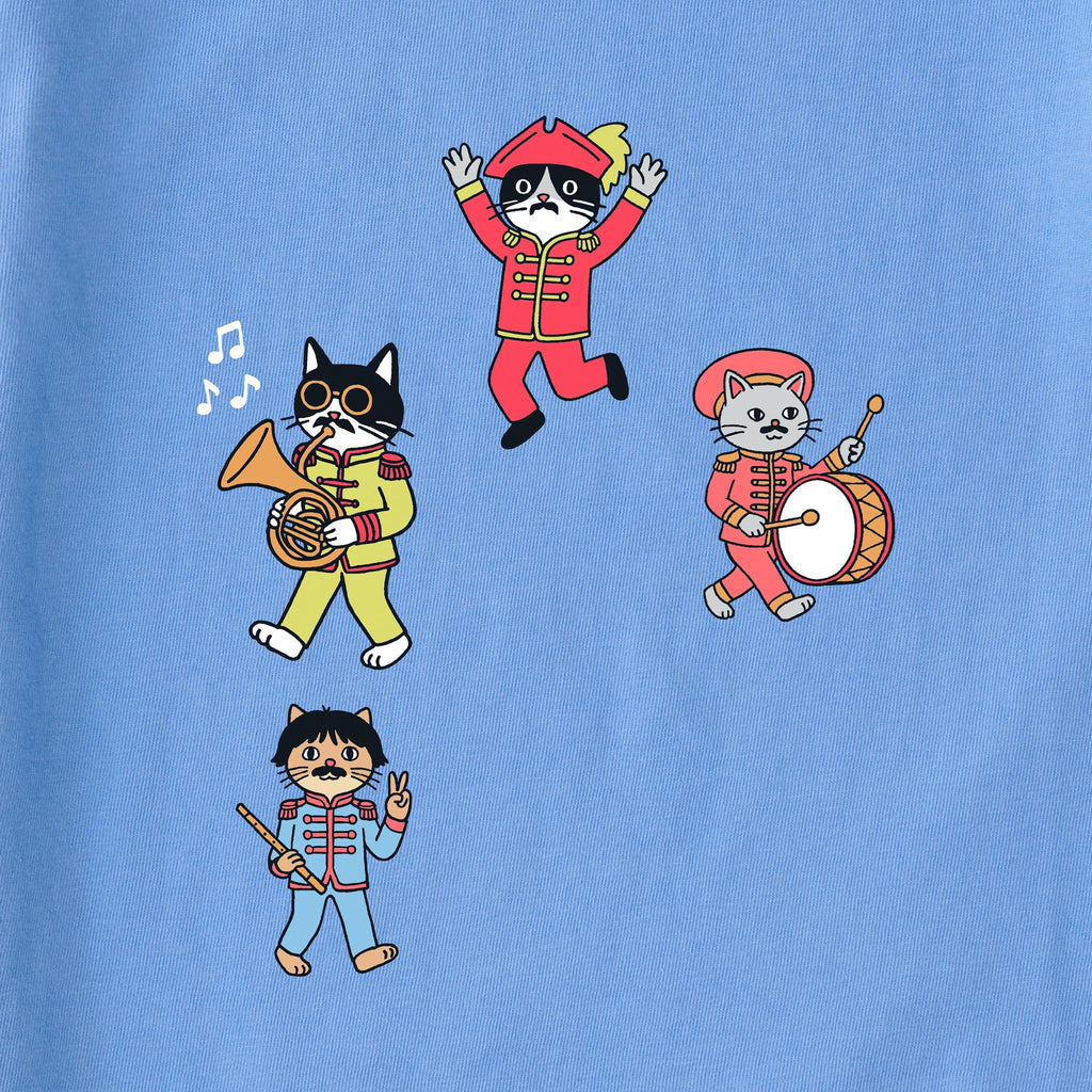 Kids Come Together Right Meow Cats Short Sleeve Crusher Tee product image 5