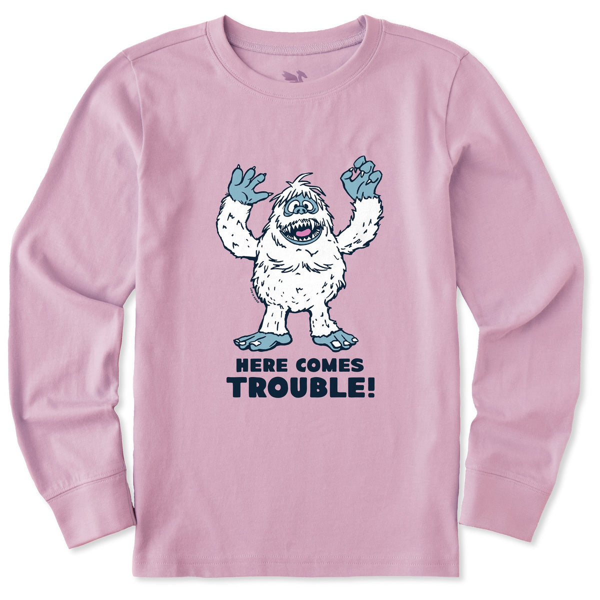 Kids Bumble Here Comes Trouble Long Sleeve Crusher Tee product image 3