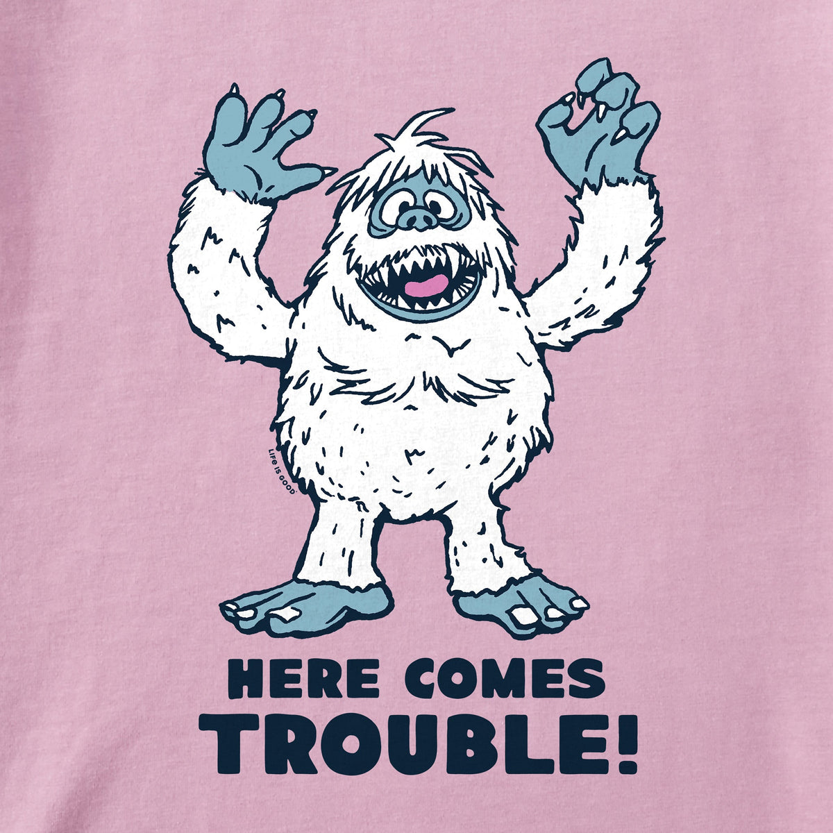 Kids Bumble Here Comes Trouble Long Sleeve Crusher Tee product image 4