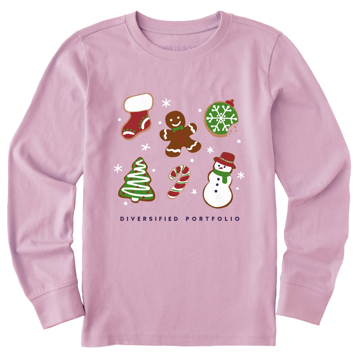 Kids Diversified Portfolio Xmas Cookies Long Sleeve Crusher product image 3