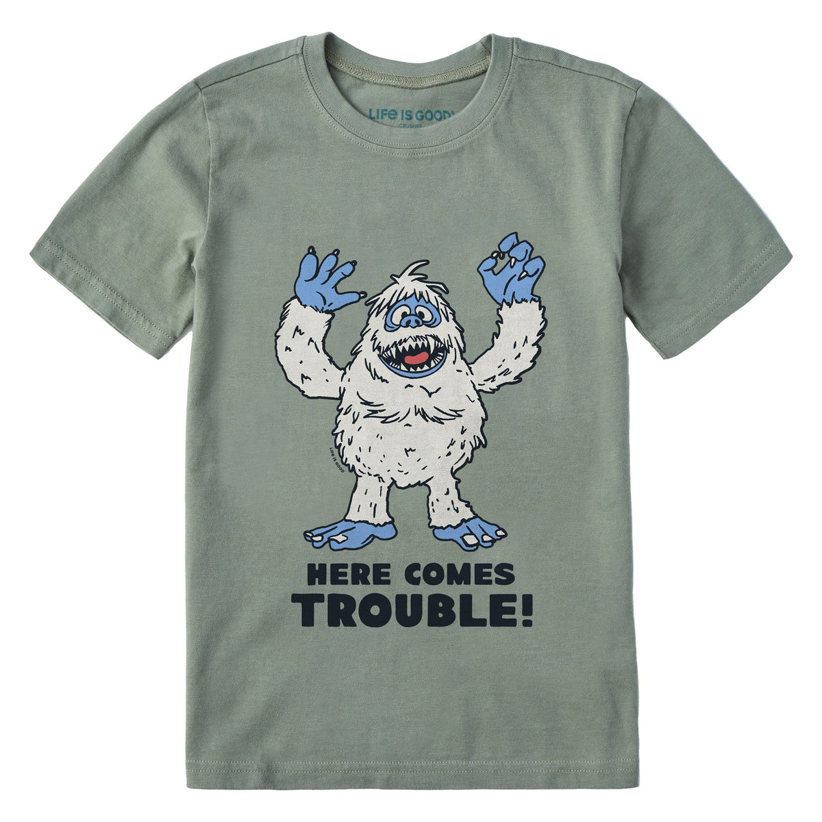 Kids Bumble Here Comes Trouble Short Sleeve Crusher Tee product image 3