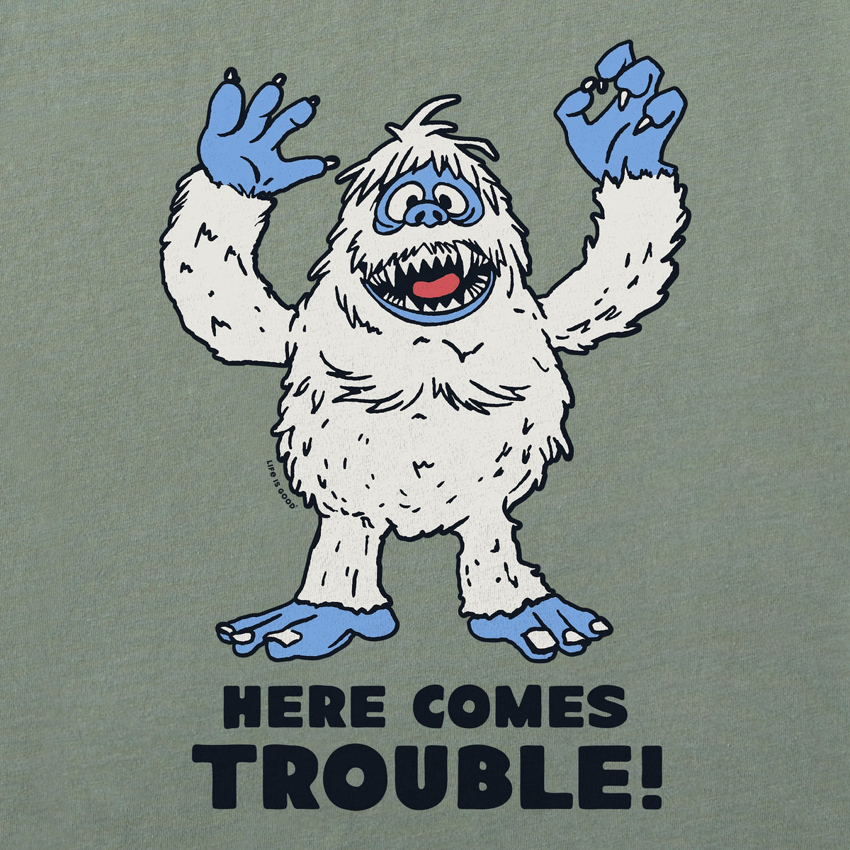 Kids Bumble Here Comes Trouble Short Sleeve Crusher Tee product image 4