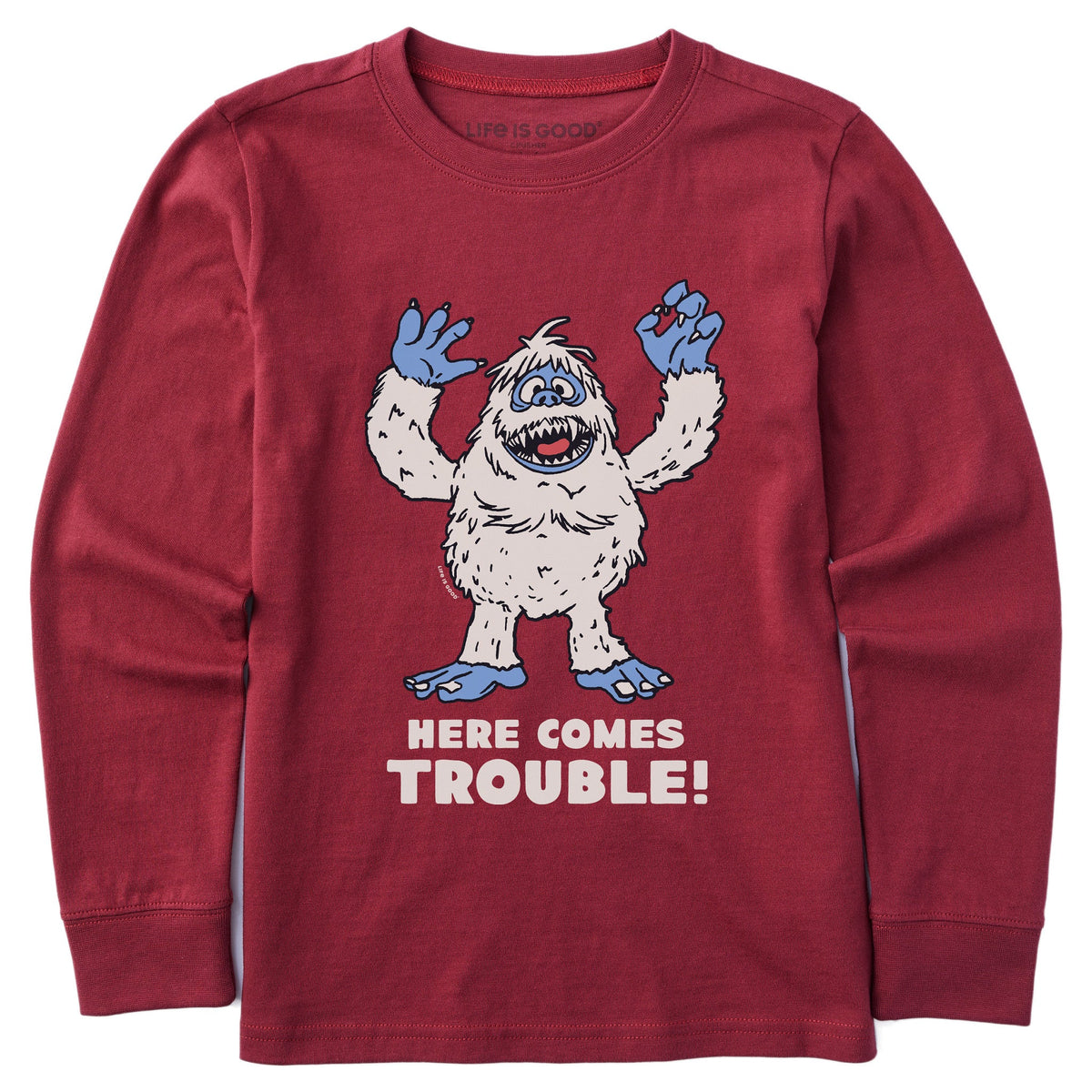 Kids Bumble Here Comes Trouble Long Sleeve Crusher Tee product image 5