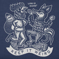Keep it Weird Chicken Fox